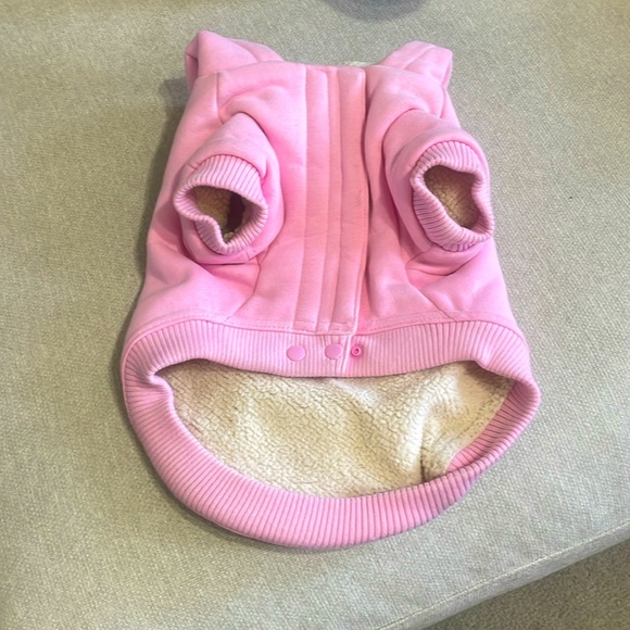 Pink Hoodie for 20lb dog - Picture 2 of 4
